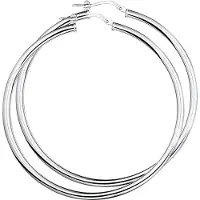 Trendjuwelier huiscollectie 1307312 Zilveren oorringen 3 mm