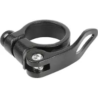 M-Wave Zadelpenklem met snelspanner 31,8 mm aluminium zwart