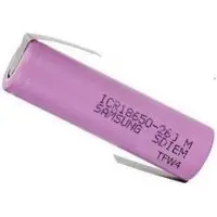 Samsung INR18650-30Q 3000mAh - 15A - 1 Stuk, Type - Z-Soldeerlippen
