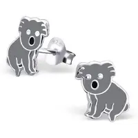 Montebello Princess by Montebello Oorbellen Koala - Meisjes - Zilver - Epoxy - Dier - ?9 mm