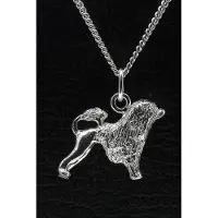 MOOYE ® - Collectie Zilveren Cao de aqua ketting hanger - groot