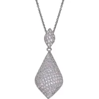 Orphelia Dames 925 Sterling Zilveren Ketting met Hanger - Zilver ZH-4517