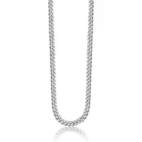 Montebello Ketting Gourmet - Unisex - 925 Zilver - 1 mm - 50 cm