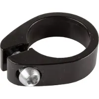 Promax Zadelpenklem 31,8 mm aluminium zwart