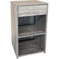 Vdd Nachtkastje - halkastje - 65 cm hoog - grijs