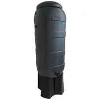 Harcostar Regentonset Rainsaver 100L grijs incl. voet Ensemble de pluie Rainsaver 100L gris avec base