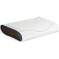 M line Mline pillow You blauw - M-line hoofdkussen - zij-slaper - Traagschuim