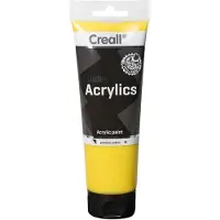 Creall Studio Acrylics - Primary Yellow - 250ml - Acrylverf voor kunstschilders