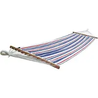 LA SIESTA - Budget Hangmat met stok - 300 x 90 cm