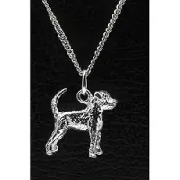 MOOYE ® - Collectie Zilveren Smous Hollandse - staart omhoog ketting hanger - groot