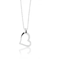 Montebello Ketting Boeli - 316L Staal - Hart - 21x17mm - 45cm