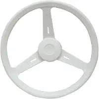 Lalizas Wheel Classic Rudder Wit 350 mm
