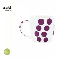 Zak!Designs Porseleinen Beker - - Dotdot - 350 ml