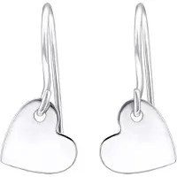 Montebello Oorbellen Lien - 925 Zilver E-Coating - Hart - 15x6mm