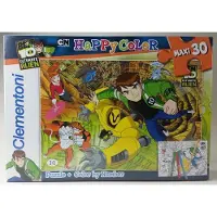 Clementoni Ben 10 Ultimate Alien - Happy Color Maxi puzzel - 30 stukjes