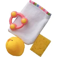 Heless Poppen washand met accessoires, 4ldg.