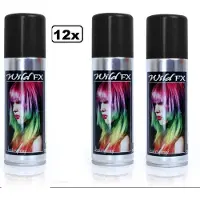Goodmark 12x Haarspray zwart 125 ml