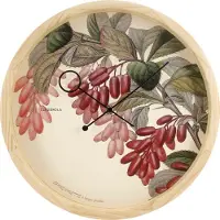 Cloudnola Botanical Wandklok