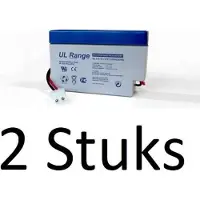 Ultracell 2 Stuks Loodaccu UL 12v 800mAh