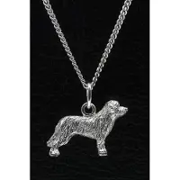 MOOYE ® - Collectie Zilveren Labrit ketting hanger - groot