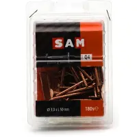 Sam Schalienagel 3x50mm onbehandeld koper ca. 180 gr. 818086 Q4