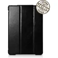 ICarer iPad Pro 10.5 Smart Cover Leer Zwart