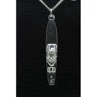 MOOYE ® - Collectie Zilveren Waterski XL ketting hanger