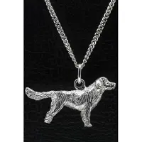 MOOYE ® - Collectie Zilveren Drentse patrijs ketting hanger - groot