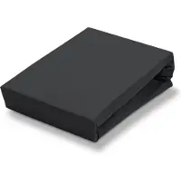 Vandyck Topper Hoeslaken Jersey Supreme Topper Black (Jersey)-2-persoons (140/150/160 x 200/210/220 cm)