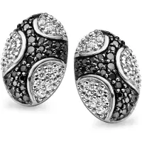 Orphelia Dames 925 Sterling Zilveren Stud Oorbellen - Zilver ZO-5094