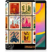 B2Ctelecom Samsung Galaxy Tab A 10.1 (2019) Hip Hoesje Postzegels