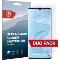 Rosso Screen Protector Ultra Clear Duo Pack Geschikt voor Huawei P30 Pro (New Edition) | Folie | 2 Stuks