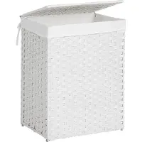 Nancy's Wasmand - Wassorteerder - Handgevlochten - 110L Wit