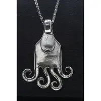 MOOYE ® - Collectie Zilveren Vork middel als ketting hanger besteksieraad