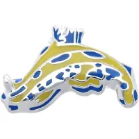 MOOYE ® - Collectie Zilveren Zee naaktslak kettinghanger