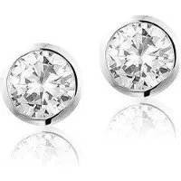 Montebello Oorbellen Manuella - 925 Zilver Gerhodineerd - ∅7mm