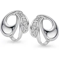 Orphelia Dames 925 Sterling Zilveren Oorbellen - Zilver ZO-5024