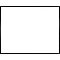 Homedecoration Easy - Fotolijst - Fotomaat 52x66 cm - Kunststof - Zwart hoogglans
