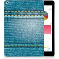 B2Ctelecom Apple iPad 9.7 2018 | 2017 Leuke Siliconen Hoes Jeans