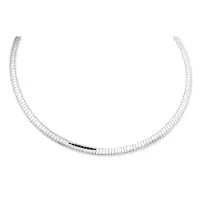 Montebello Ketting Bloome - 316L Staal - Omega Schakel - 6mm - 50cm