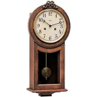Hermle Hemle wand slingerklok - Hout - 57 bij 25 cm
