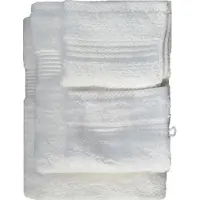 ISleep Terry Badtextiel - Voordeelset (4 Handdoeken + 4 Washandjes) - Ivoor