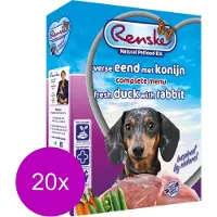 Renske Senior - Hondenvoer - 20 x Konijn Eend 395 g