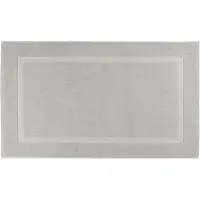 Casilin Badmat 60x100cm Una - Waterabsorberende Badkamermat - Wasbaar en Sneldrogend - Voor Douche en Bad - 100% Katoen - Rechthoek - Llichtgrijs