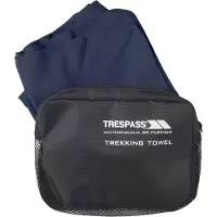 Trespass Soaked Sports Towel (Navy Blue)