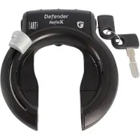 Axa Ringslot Defender Reflex Met 140cm Reflex Insteekketting Art-2 Zwart