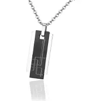 Montebello Ketting Sasa - Heren - 316L Staal - 40 x 16 mm - 50 cm
