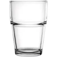 Olympia Stapelbare tumbler gehard glas 20cl ( Set van 12 )