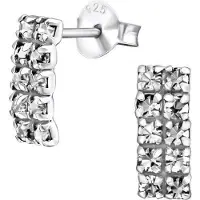 Montebello Oorbellen Marit - 925 Zilver E-Coating - 4x10mm