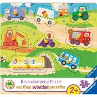 Ravensburger Puzzel lievelingsvoertuigen Karton Ravensburger Puzzel